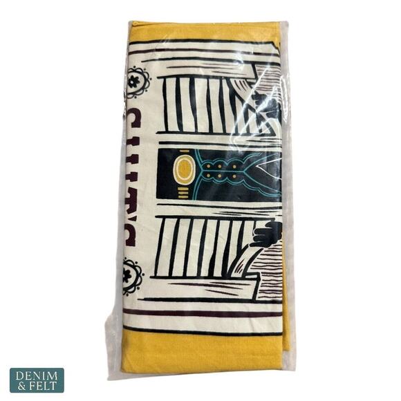 Sh*t’s About To Get Western Funny Cowboy Kitchen Towel Rustic Boho Farmhouse 🤠 - Picture 3 of 3